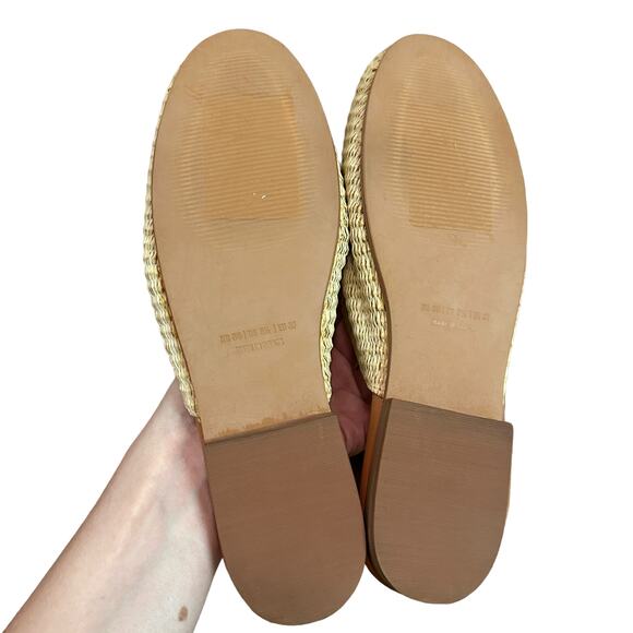 NEW Farm Rio Macaw Beaded Raffia Mule - Picture 7 of 8